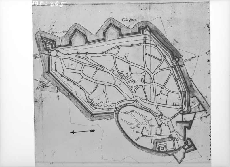 Tallinna plaan 17. saj. lõpust.