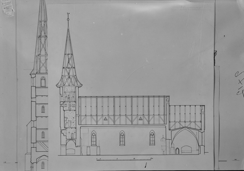 Lüganuse kirik. Pikilõige