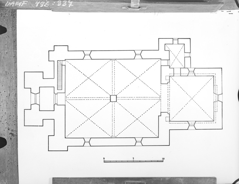 Risti kirik. Põhiplaan