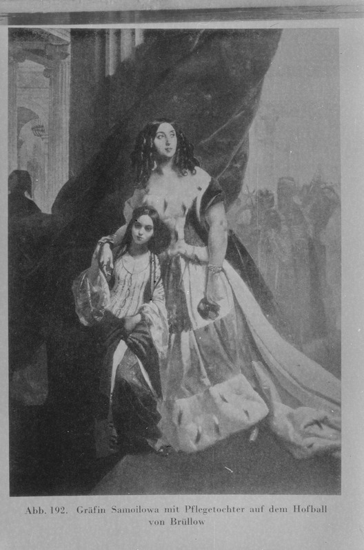 [Krahvinna Samoilova kasutütrega ballil]
