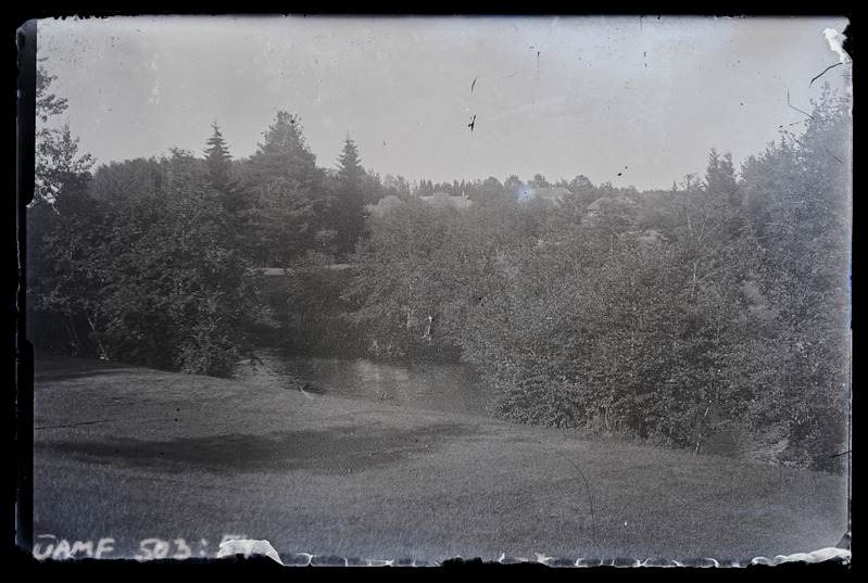 Vaade maastikule veekoguga