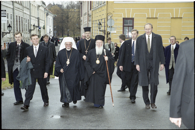 Isa Bartholomeos I ehk Bartolomeos I  Tartu Ülikoolis oktoober 2000