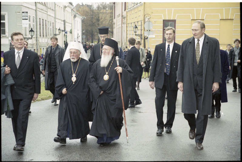 Isa Bartholomeos I ehk Bartolomeos I  Tartu Ülikoolis oktoober 2000