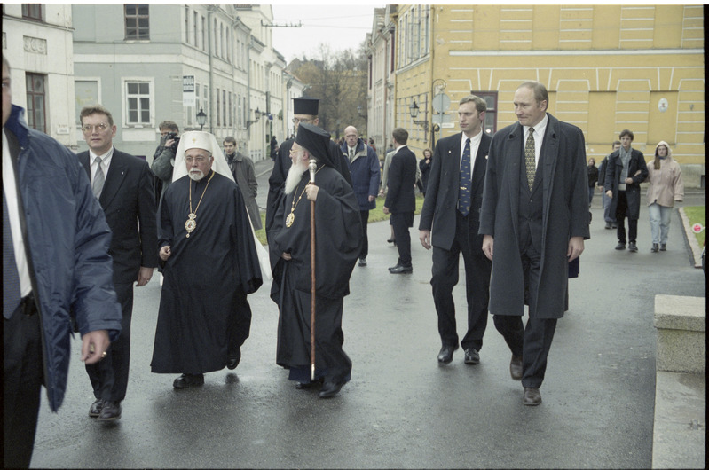 Isa Bartholomeos I ehk Bartolomeos I  Tartu Ülikoolis oktoober 2000