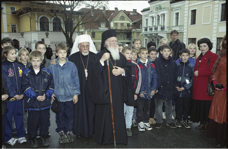 Isa Bartholomeos I ehk Bartolomeos I  Tartu Ülikoolis oktoober 2000