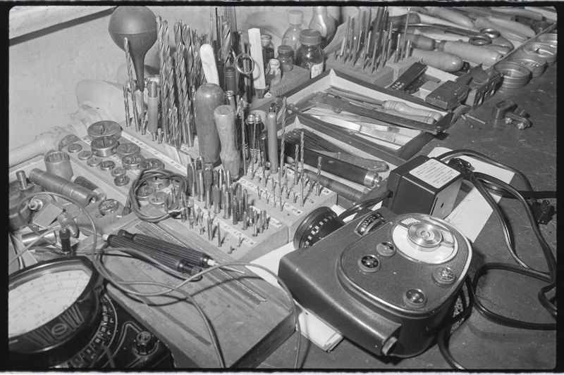 Tartu ülikooli kino- ja fotolaboratoorium. November 1977. a.