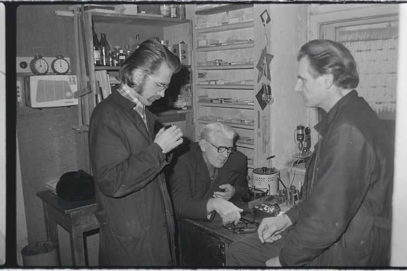 Tartu ülikooli kino- ja fotolaboratoorium. November 1977. a.