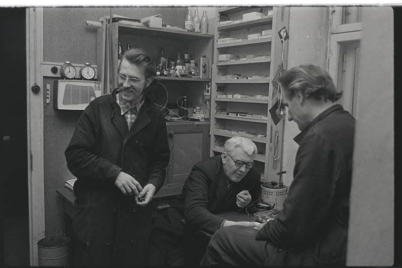 Tartu ülikooli kino- ja fotolaboratoorium. November 1977. a.