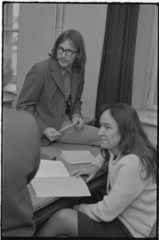 Eksamisessioon Tartu ülikoolis. Jaanuar 1978. a.