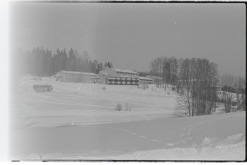 Tartu ülikooli majandusteaduskonna üliõpilased Käärikul puhkelaagris. Veebruar 1976. a.
