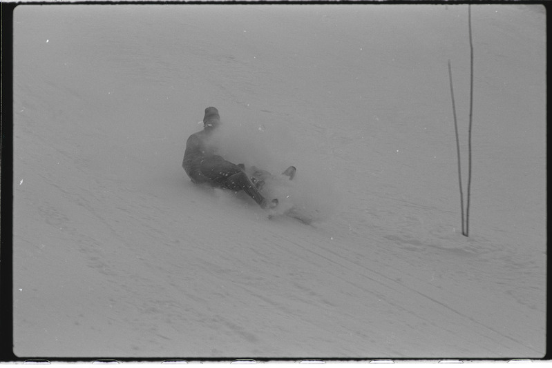 Tartu ülikooli majandusteaduskonna üliõpilased Käärikul puhkelaagris. Veebruar 1976. a.