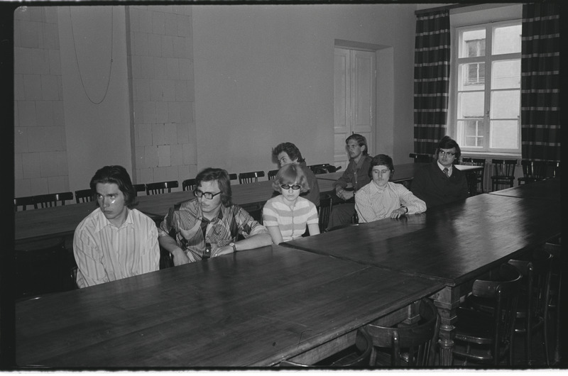 Tartu ülikooli filosoofia kateeder. Juuni 1977. a.