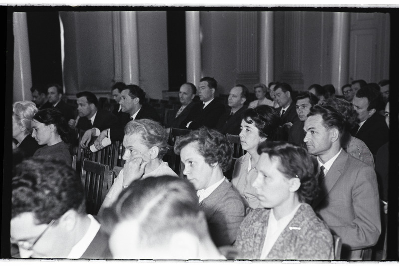Üleliiduline kirurgide konverents Tartu ülikooli aulas 1965. a.