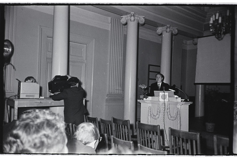 Üleliiduline kirurgide konverents Tartu ülikooli aulas 1965. a.