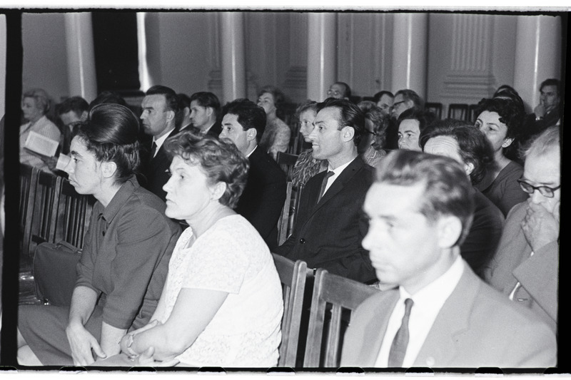 Üleliiduline kirurgide konverents Tartu ülikooli aulas 1965. a.