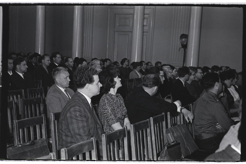 Üleliiduline kirurgide konverents Tartu ülikooli aulas 1965. a.