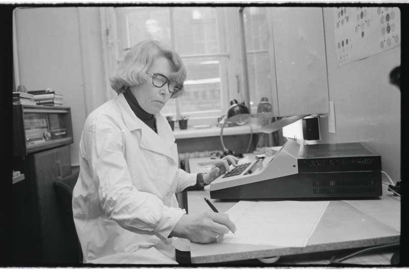 Tartu ülikooli mineraloogia kabinet. 28. veebruar 1978. a.