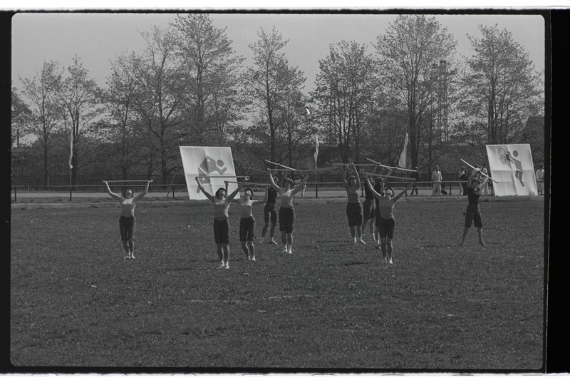 Tartu ülikooli spordipäev Tartus Tamme staadionil. 20. mai 1979. a.