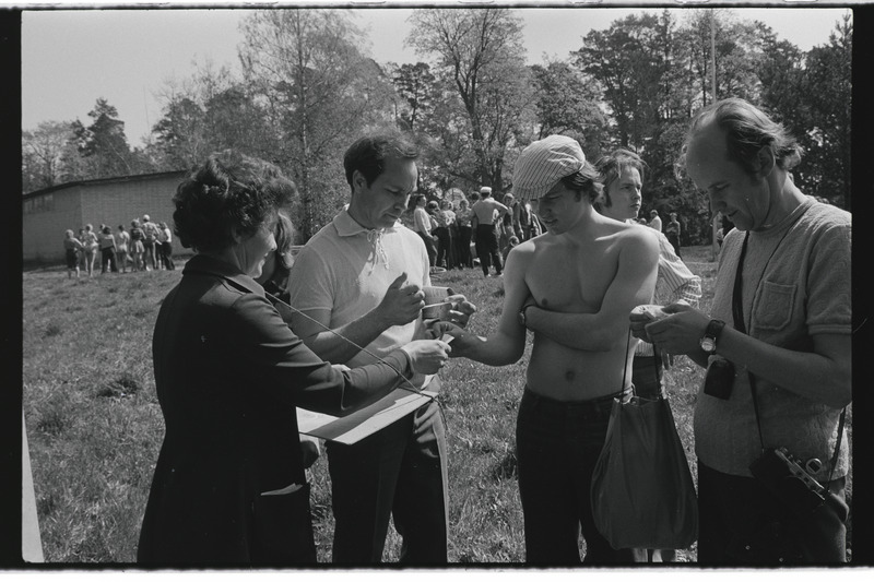 Tartu ülikooli spordipäev Luunjas. 16. mai 1976. a.