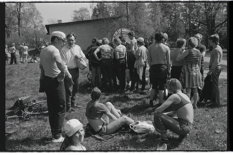 Tartu ülikooli spordipäev Luunjas. 16. mai 1976. a.