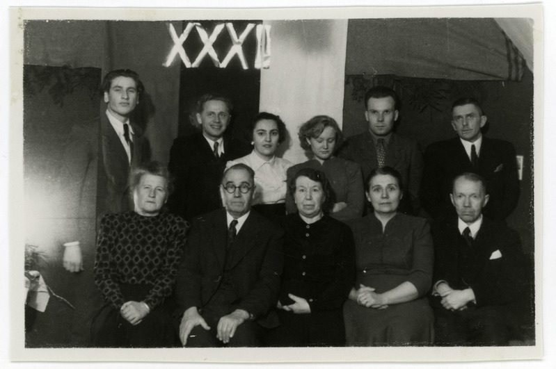 Eesti Vabariigi aastapäeva tähistamine üliõpilaste juures Pinnebergis, 24. veebr. 1950