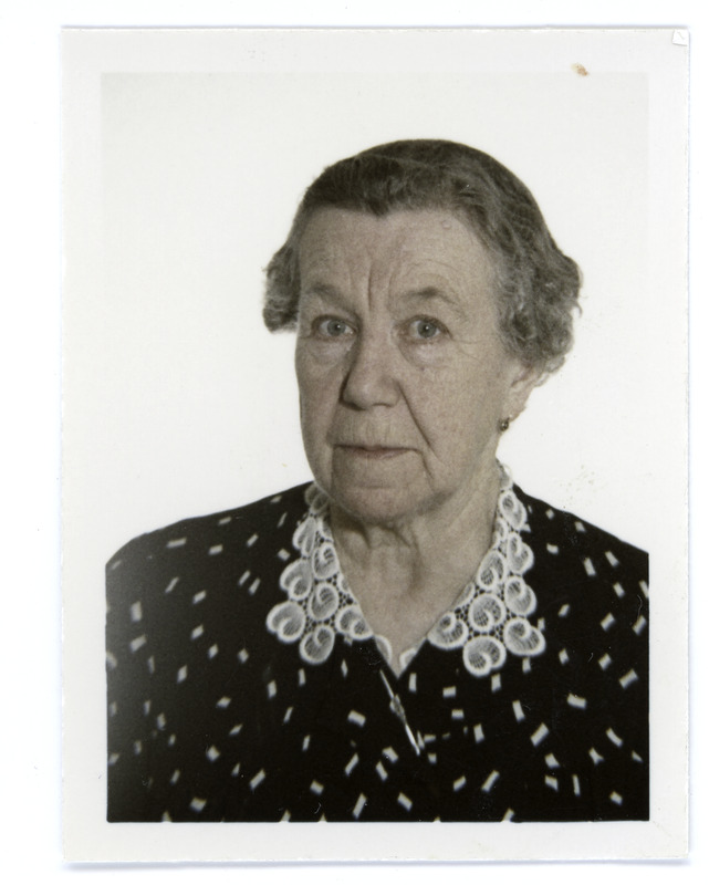Elisabeth Kaho portree, 1963