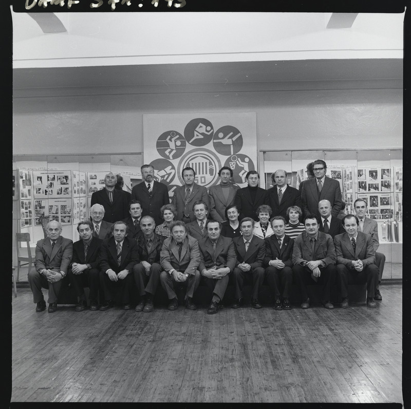 Üleliiduline kehakultuurikateedrite juhatajate täienduskursus Tartus. Oktoober 1978. a.