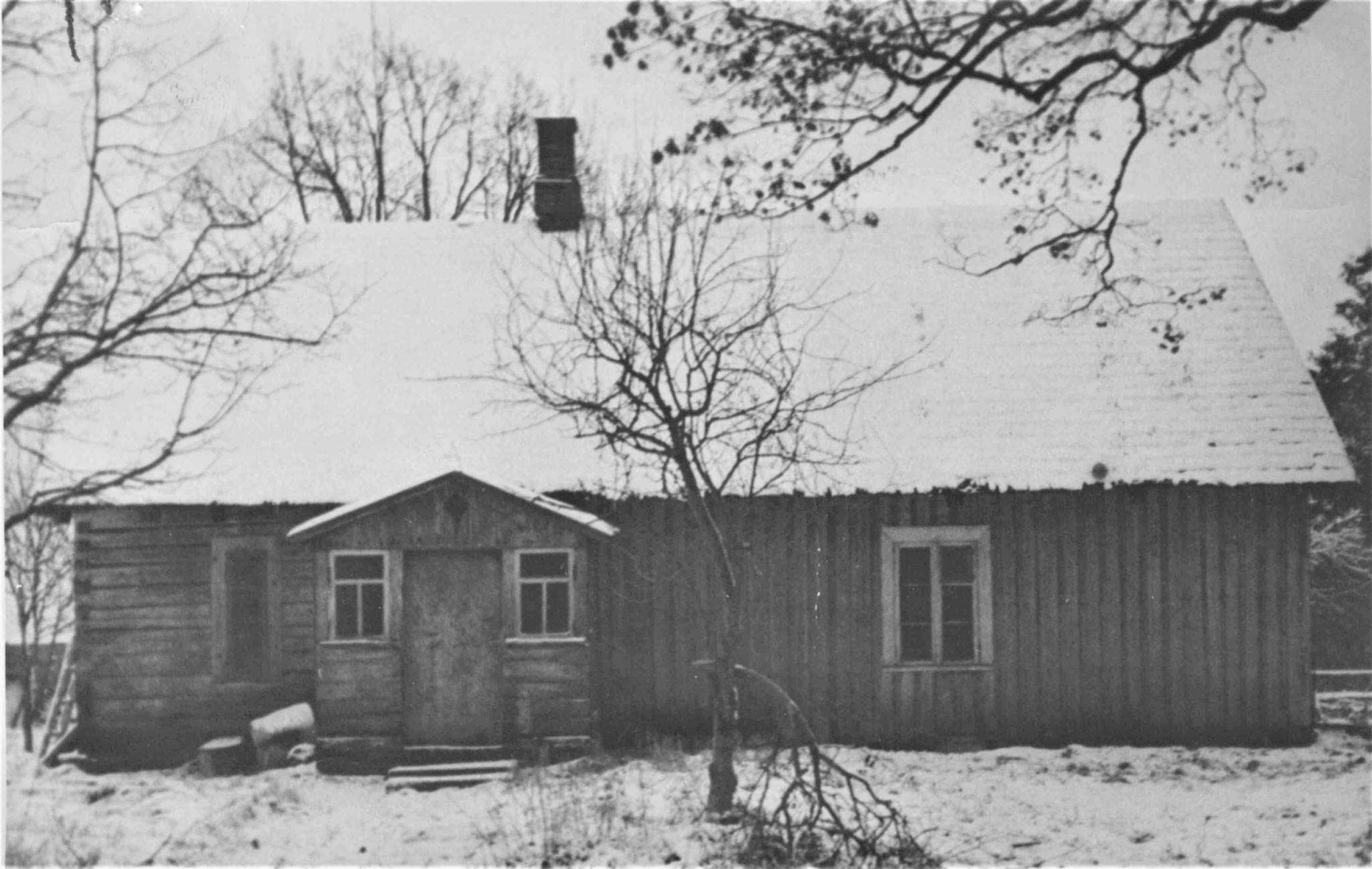 Kanamardi maja. Võiste Rahvaspordibaasi esimene hoone.