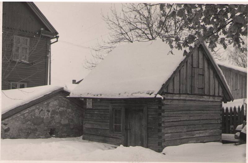 Foto. Dr. Fr. R. Kreutzwaldi saun. Võru, 1960.