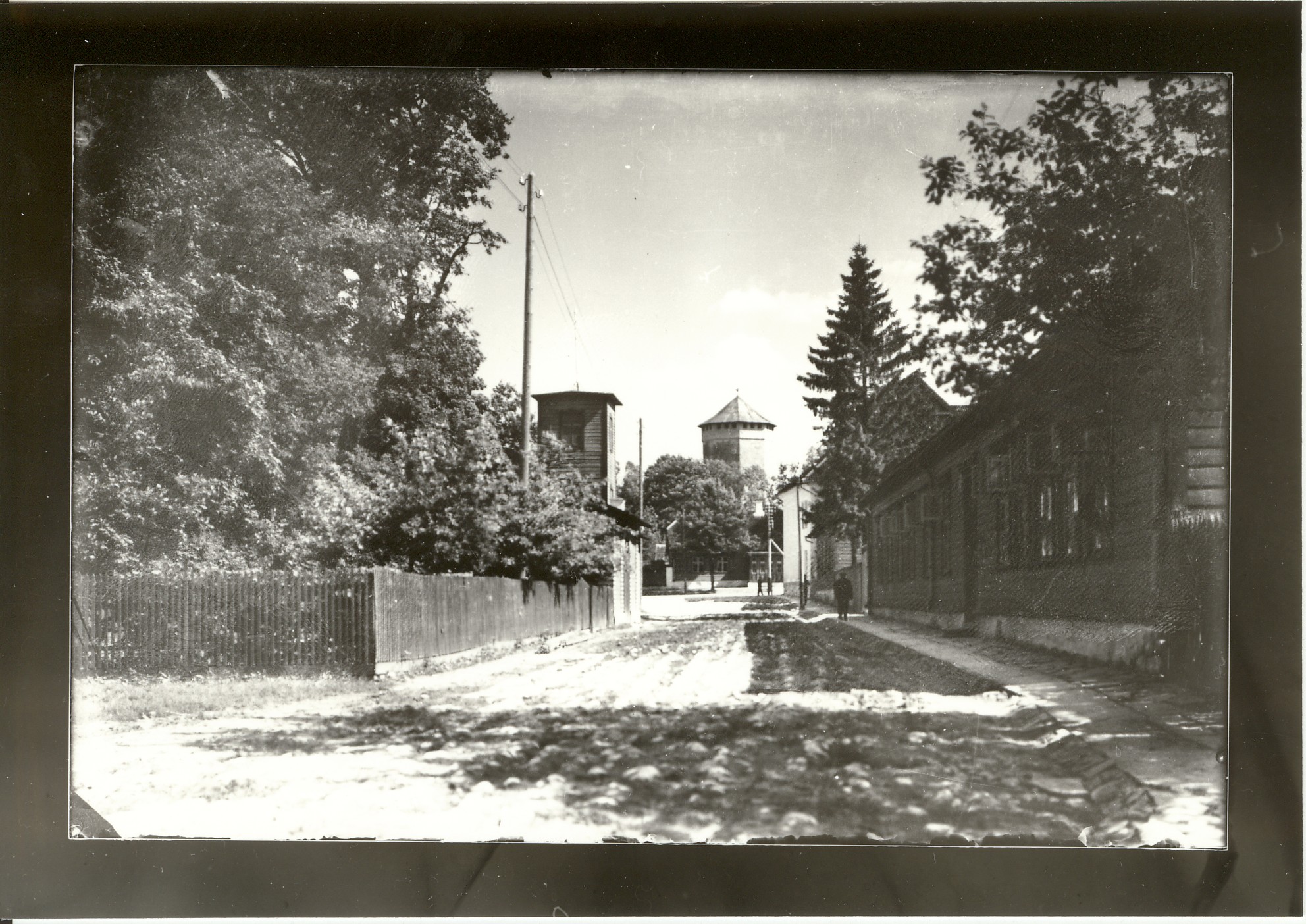 foto, Lai tänav Paides 1909.a.