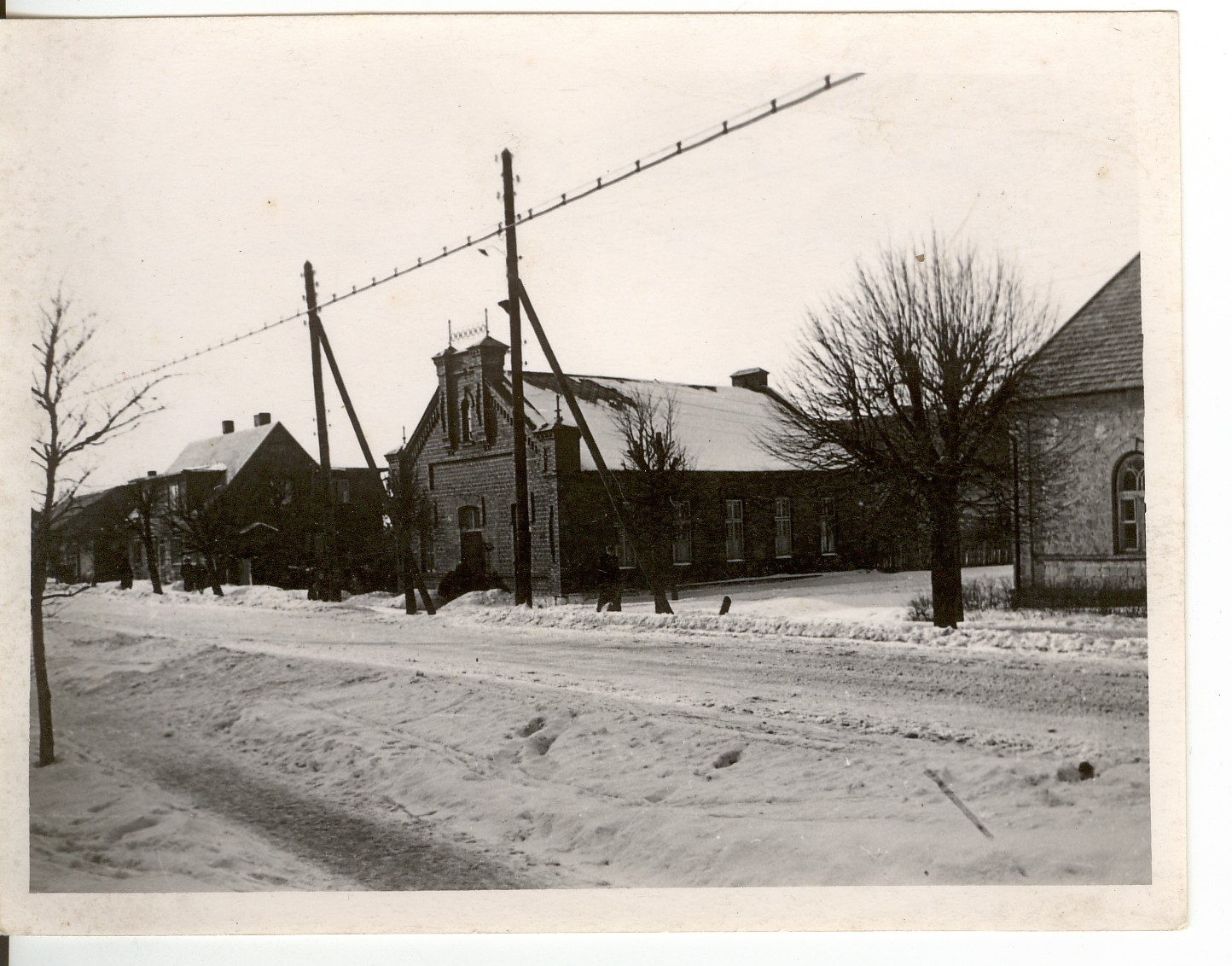 foto, Paide Pärnu ja Kivimurru tänava nurk 1960-ndatel a.
