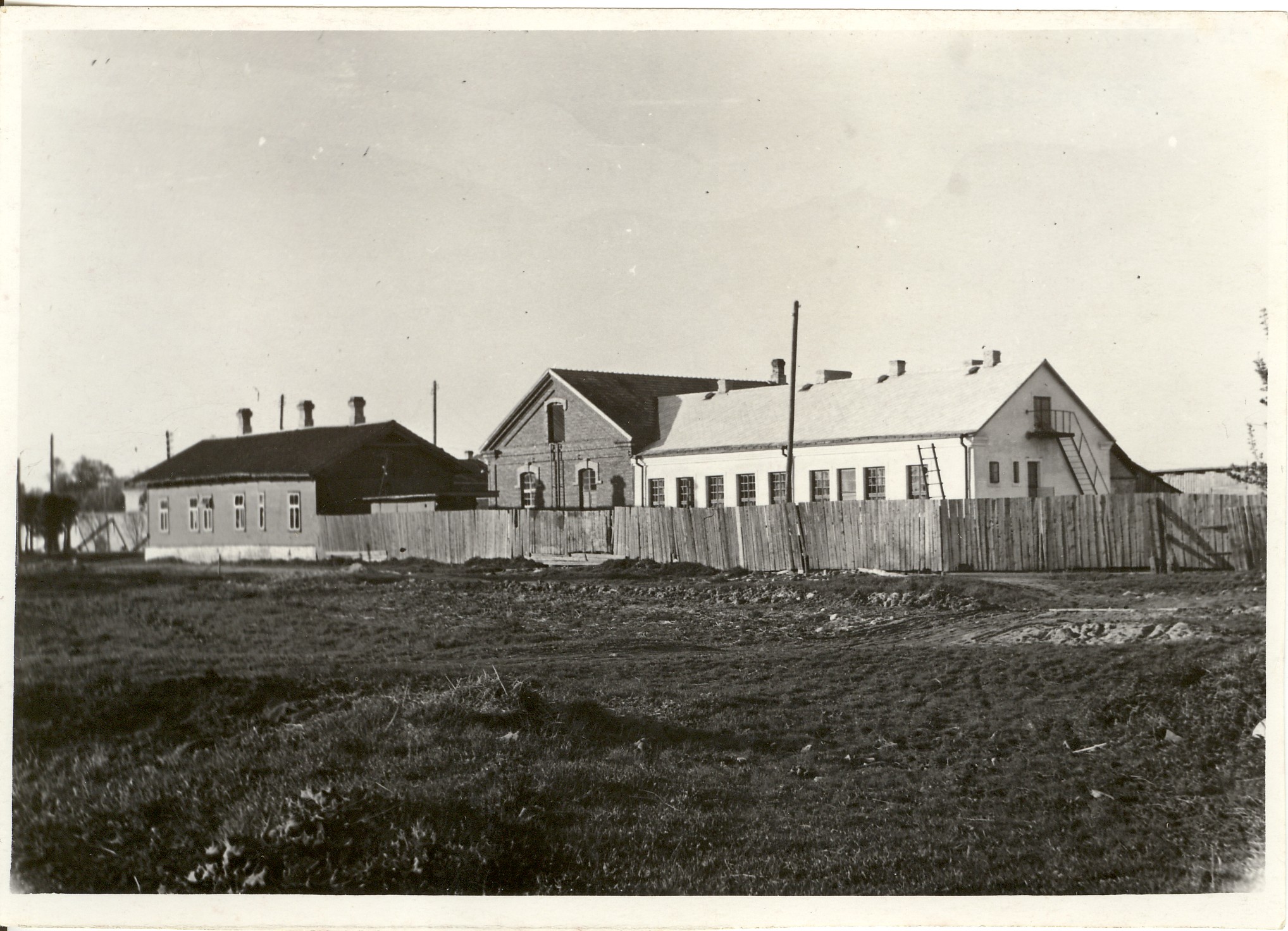 foto, Paide Lihakombinaadi hooned  1952.a.