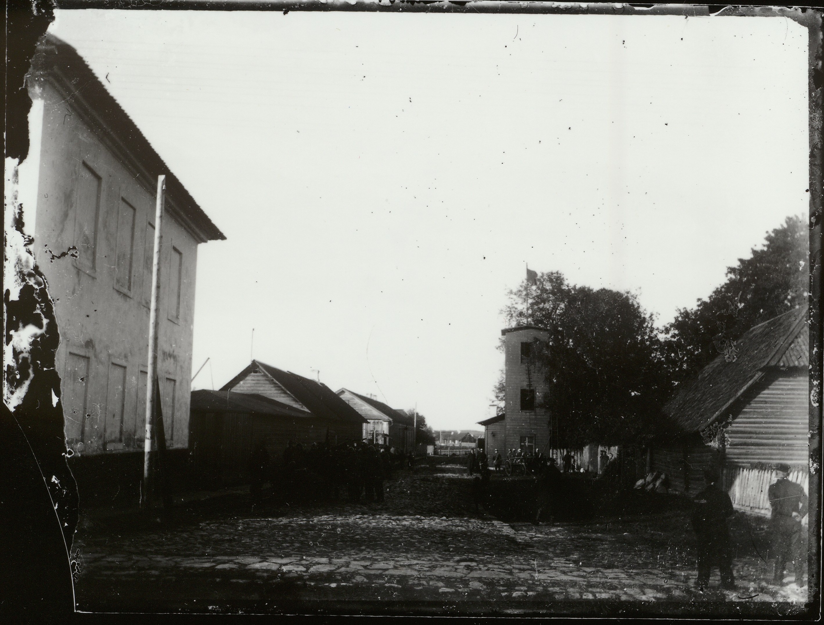 foto Paide Laia tänava algus u 1900