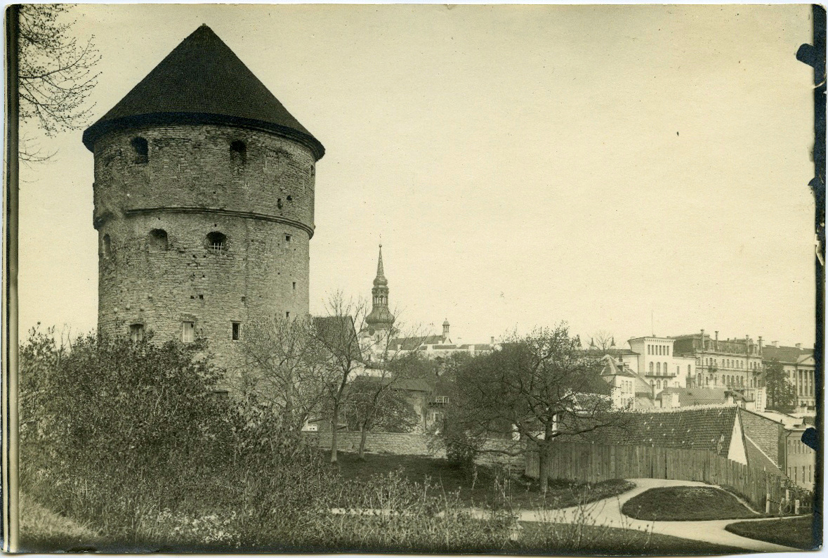 Tallinn, Kiek-in-de-Kök, vaade Harjuvärava mäelt.
