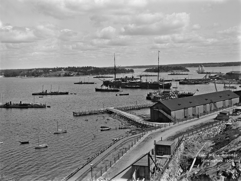Pohjoissatama, Katajanokan pohjoisrantaa, Venäjän Itämeren laivaston sotasatama