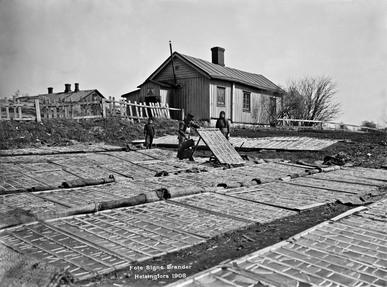 Etu-Töölö, Berga 9. Nykyinen Cygnaeuksenkadun ja Museokadun kulma