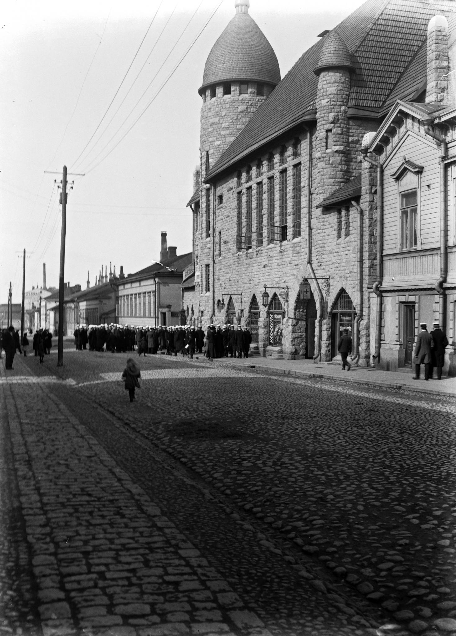 Lönnrotsgatan. (1890-1910)