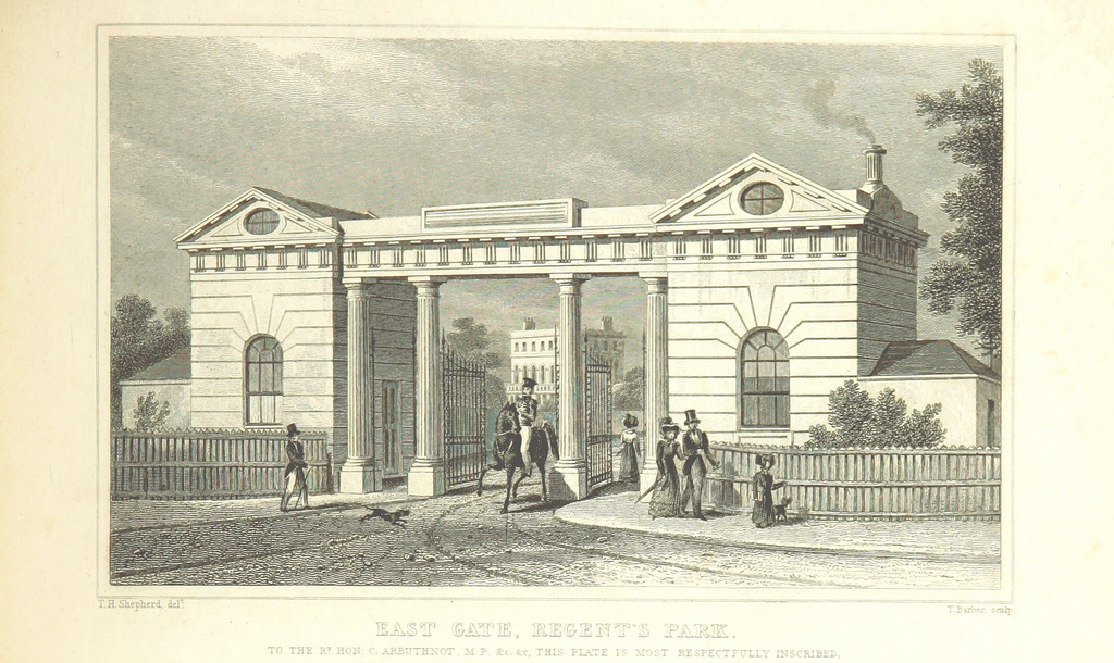 Image taken from page 263 of 'Metropolitan Improvements ... From original drawings by T. H. Shepherd, etc'