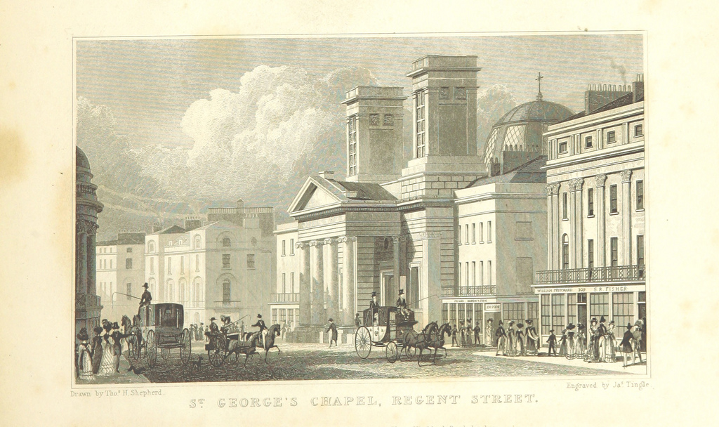 Image taken from page 315 of 'Metropolitan Improvements ... From original drawings by T. H. Shepherd, etc'