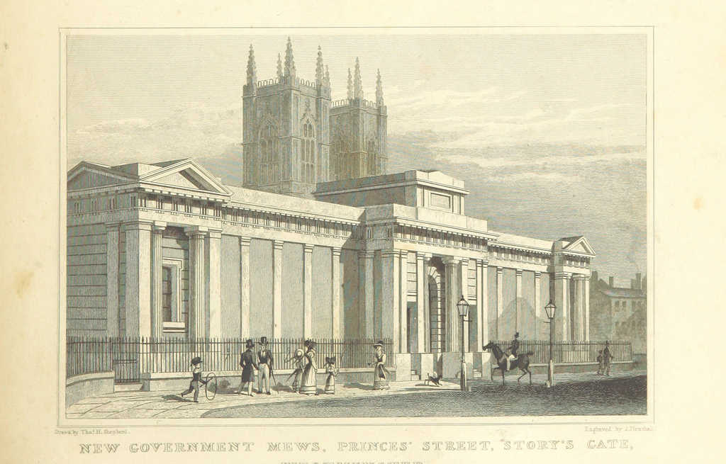 Image taken from page 301 of 'Metropolitan Improvements ... From original drawings by T. H. Shepherd, etc'