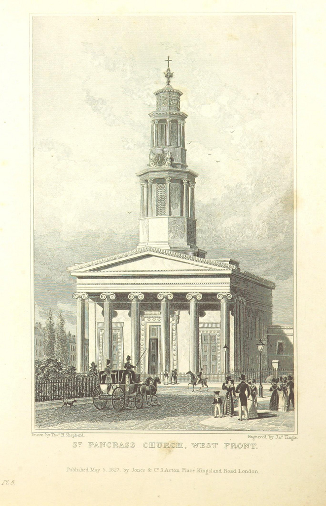 Image taken from page 336 of 'Metropolitan Improvements ... From original drawings by T. H. Shepherd, etc'