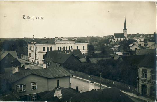 Rakvere, vaade Õigeusu kiriku tornist