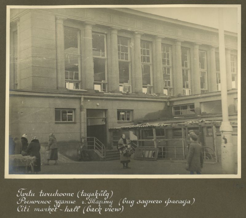 Tartu Market Building (back side)