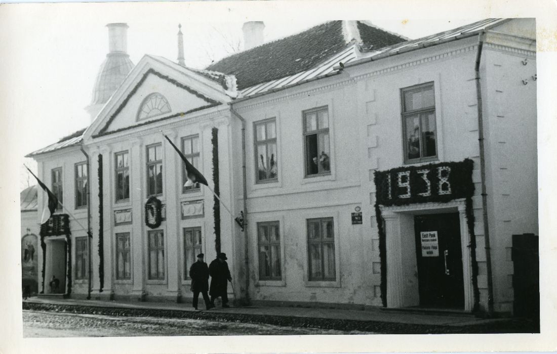 Eesti panga Kuressaare osakonna maja ehituna