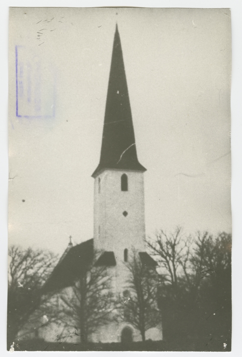 Kihelkonna church, seamark