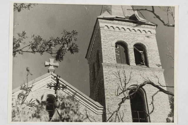 Rapla kiriku torn. September 1941.