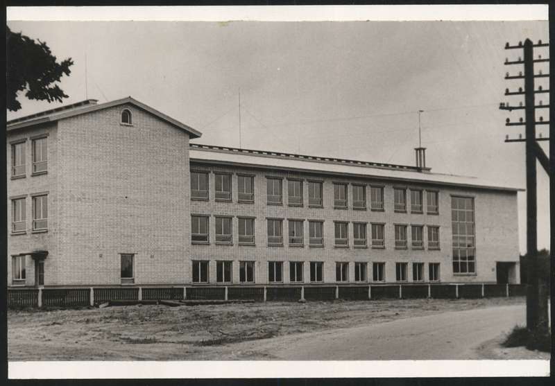 foto, Suure-Jaani khk, Suure-Jaani keskkool, 1961