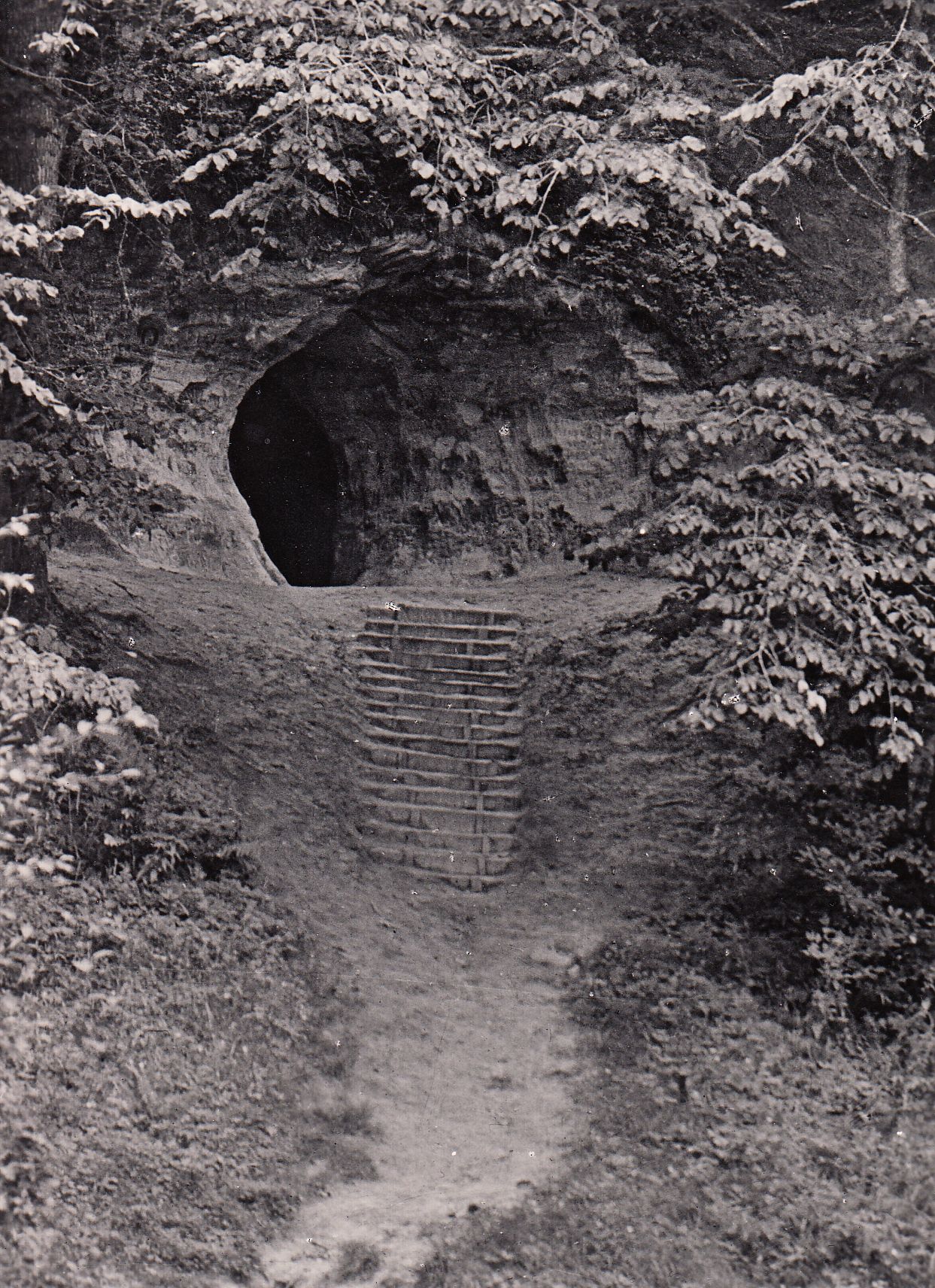 Helme caves entrance