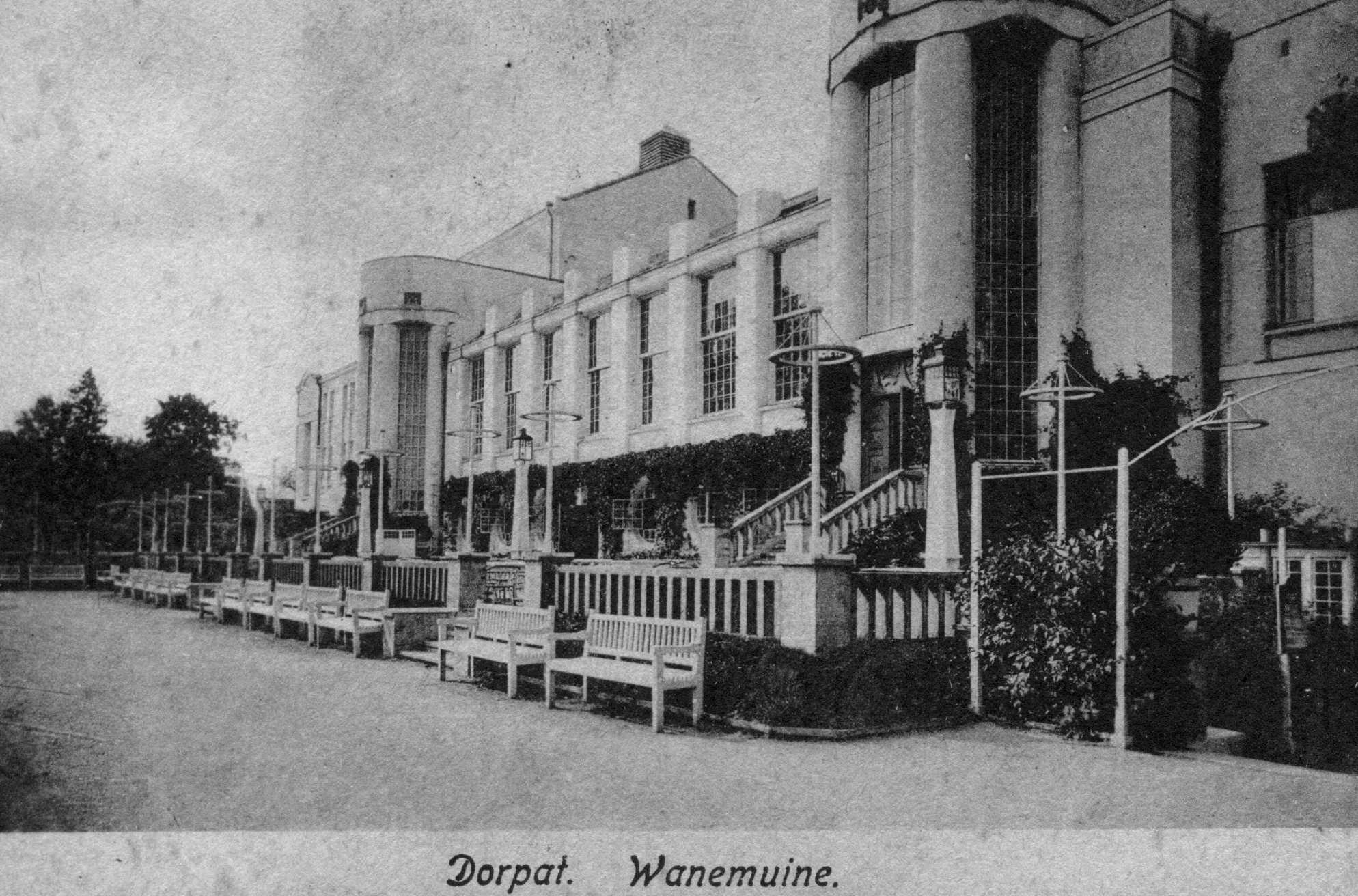 Teater Vanemuine.  Tartu, 1918.