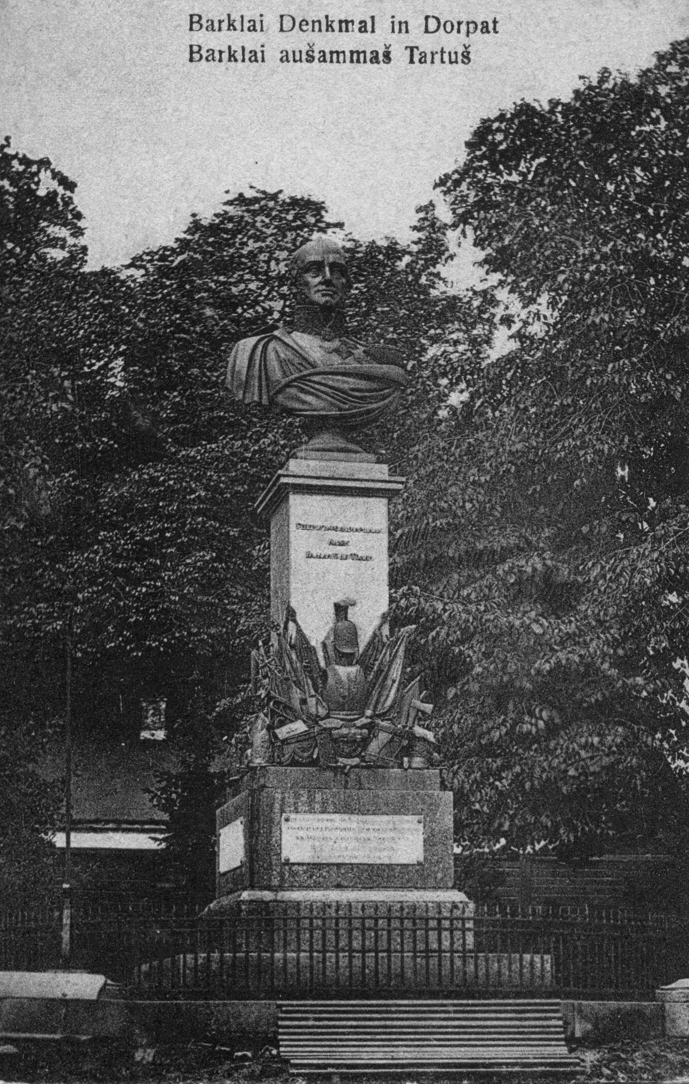 Barclay mälestussammas. Tartu, 1918.